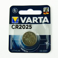 GR2025 lithium knapbatteri fra Varta - 1 stk. pakning.